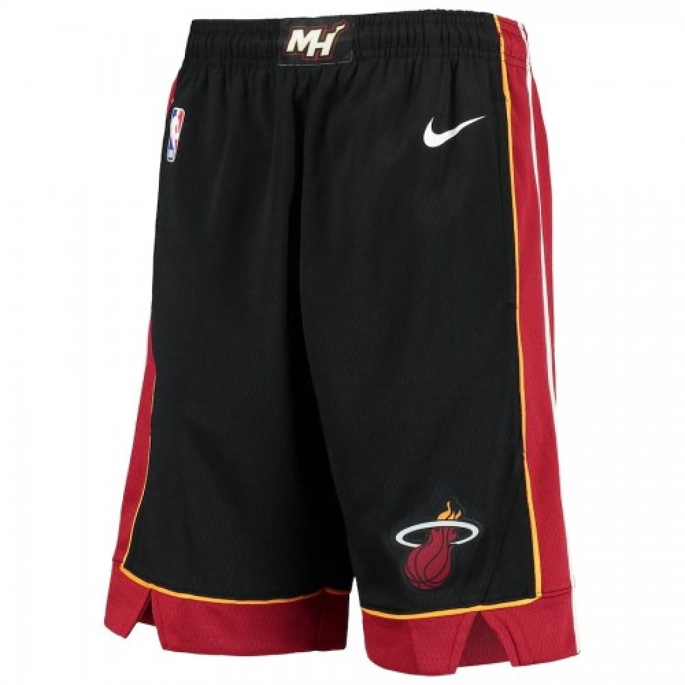 Men's Miami Heat Black 2020/21 Swingman Shorts - Icon Edition-Pro Kit Vault | Brand New 26/27 Sports Jerseys